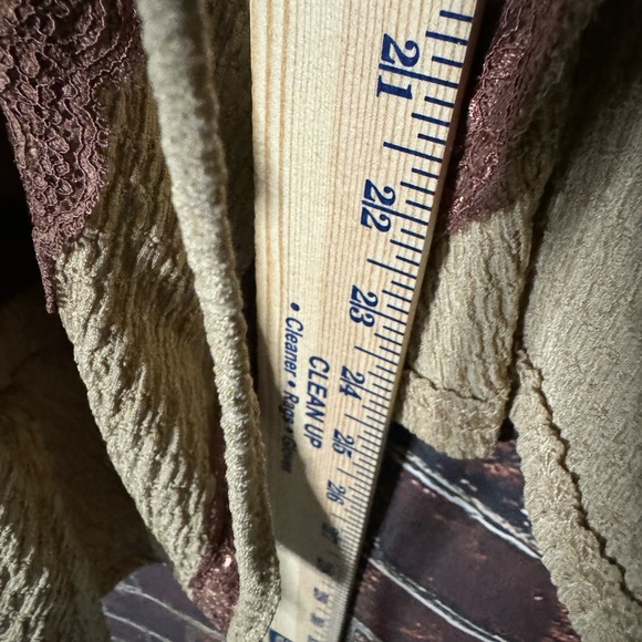 Tie Front Lace Detail Cardigan - Picture 4 of 5